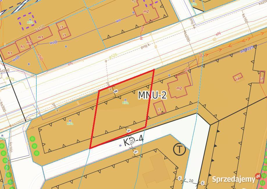 DZIAŁKA BUDOWLANA 1339 m W CENTRUM KOŁA 299zł/m2 wielkopolskie Koło