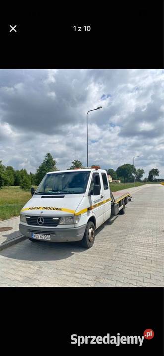 Mercedes 412d 1999 autolaweta Mercedes-Benz mazowieckie Myszyniec