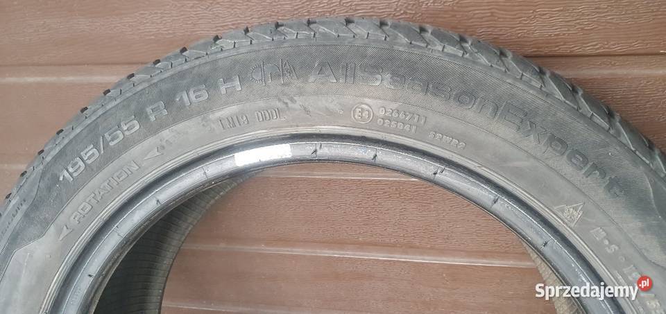 2x 16 19555 R16 opony całoroczne WYSYŁKA całoroczne Pobiedziska