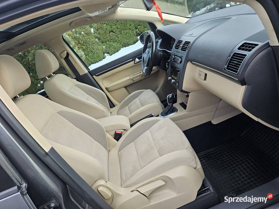 Vw touran 170 xenon led panoramadach dsg podgrzewane fotele Koźmin Wielkopolski