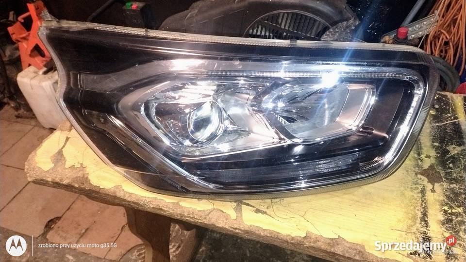 Reflektor lampa prawy przód Ford Transit custom Lampy przednie Lubin
