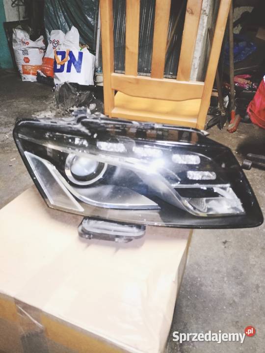 Reflektor Prawy Przód XENON Audi Q5 Lampy przednie pomorskie Kartuzy sprzedam