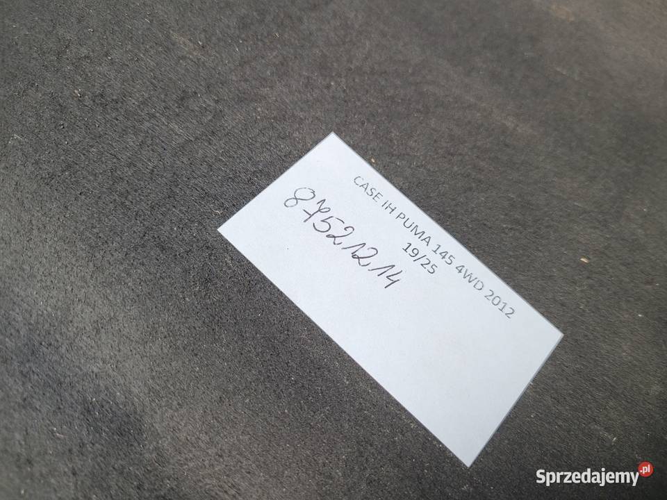 CASE IH PUMA 145 12r IZOLACJA OKŁADZINA DACHU Kolno sprzedam