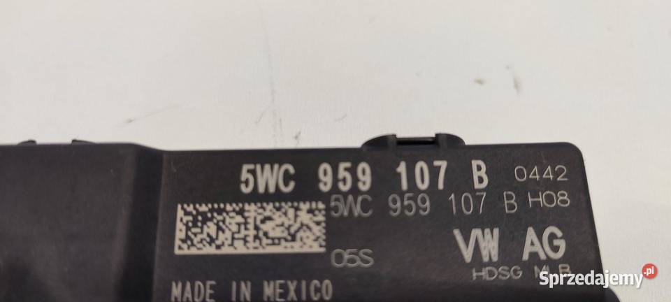 VW TIGUAN ALLSPACE MODUŁ KLAPY BAGAŻNIKA sprzedam