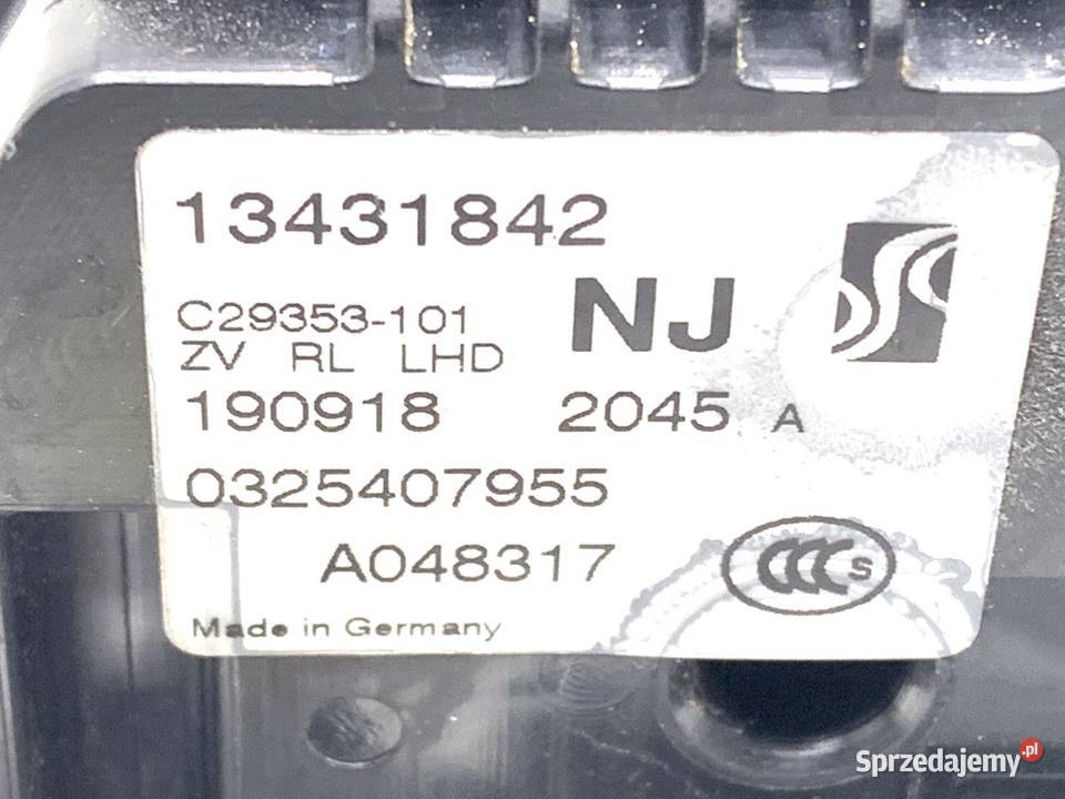 ZAMEK DRZWI LEWY TYŁ OPEL CORSA E Hatchback osobowe podkarpackie