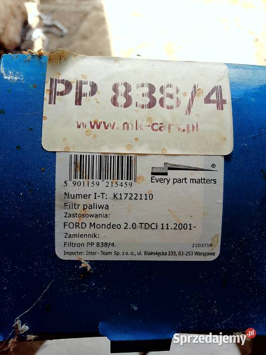 Filtr Paliwa Ford Mondeo