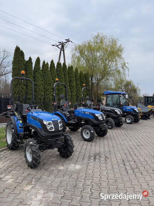 Mini traktor SOLIS 26 XL 99 opony trawiaste Halinów