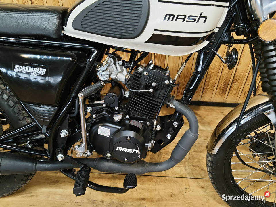 Mash Inny Przepiękny MASH 50 scrambler 50 Raty manualna Stare Miasto