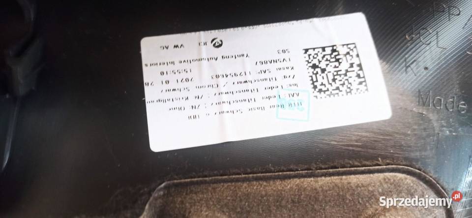 VW TIGUAN II BOCZEK DRZWI PRAWY TYŁ 5NA867212S dolnośląskie