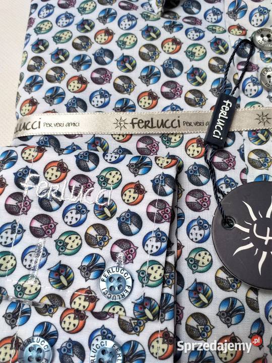 FERLUCCI KOSZULA MĘSKA CALABRIA SLIM FIT C111 Warszawa
