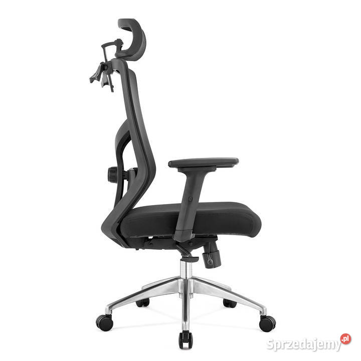 Fotel biurowy ergonomiczny Rosa czarny ANGEL Jarosław