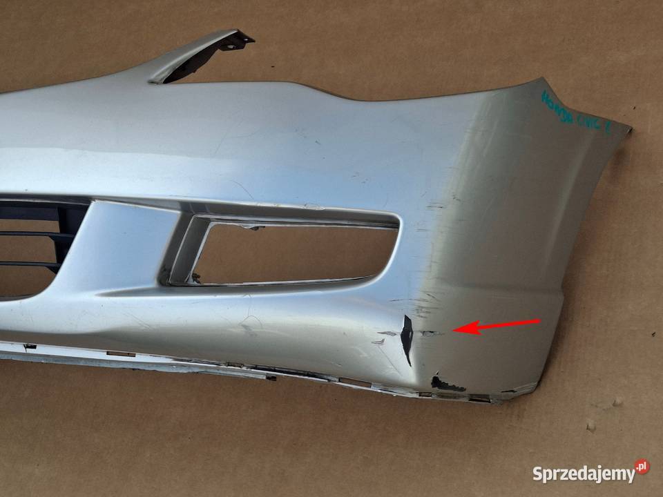 HONDA CIVIC 8 SEDAN ZDERZAK PRZÓD PRZEDNI Bieleń sprzedam