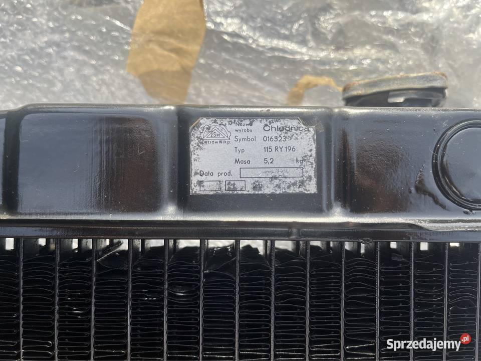 Nowa chłodnica FIAT 125P duży FIAT Września sprzedam