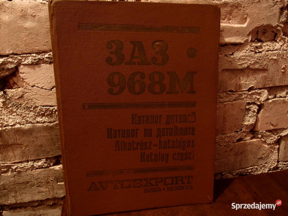 Katalog Części zaporożec ZAZ 968M Łódź
