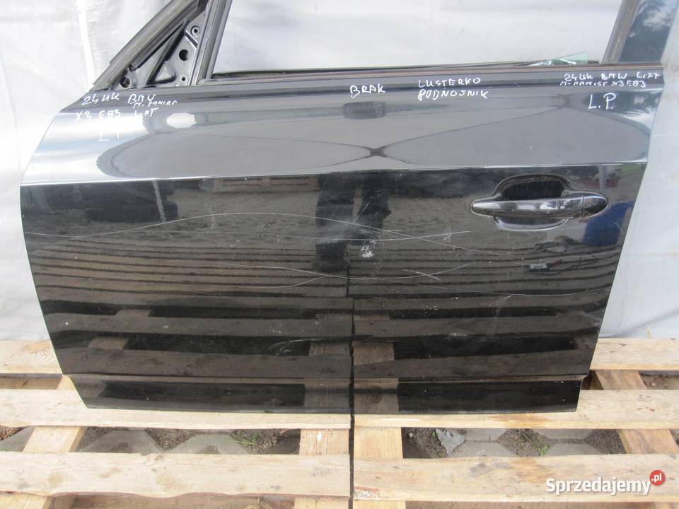 BMW X3 E83 LIFT 06r drzwi lewe przód Drzwi