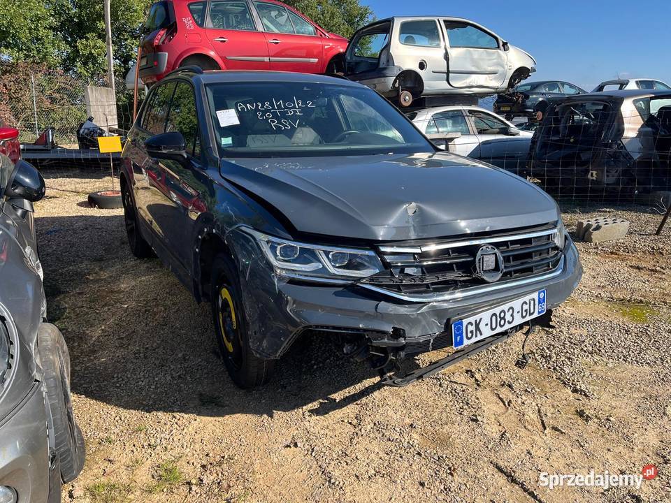 VOLKSWAGEN Tiguan II 20 TSi 150 BlueMotion DSG7 uszkodzony Gdańsk