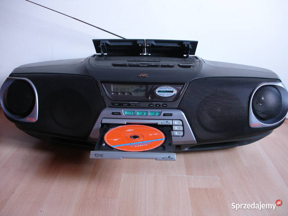 Radiomagnetofon JVC RCXC3BK