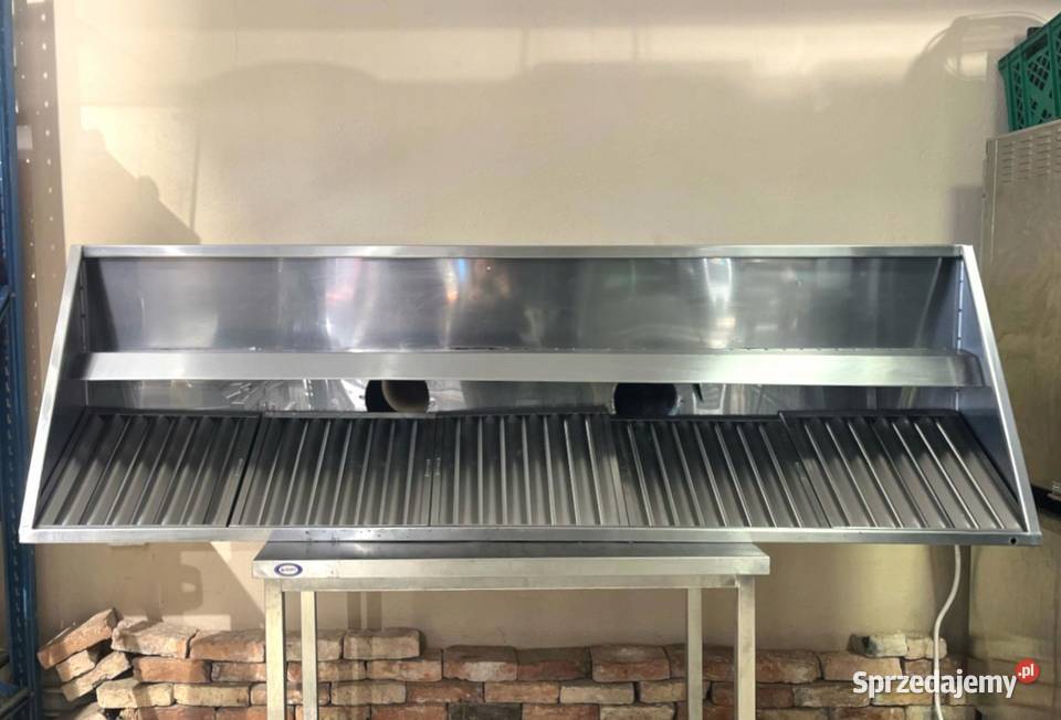 Okap Gastronomiczny 250x70x40 z filtrami śląskie