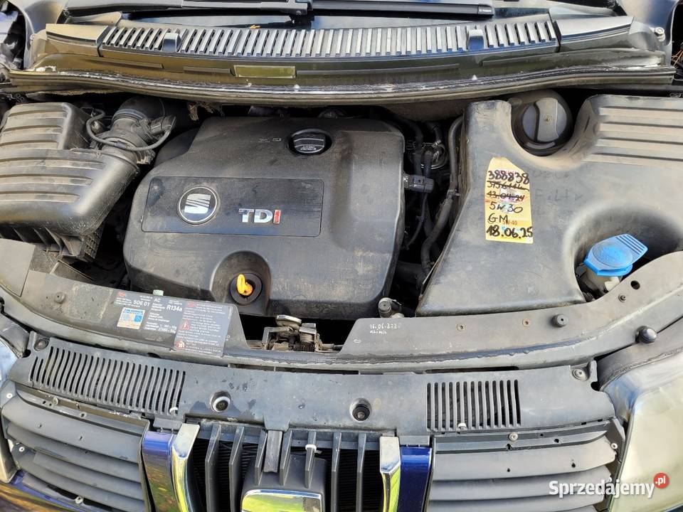 Sprzedam SEAT ALEHAMBRA 19TDI 140 2002r Milicz