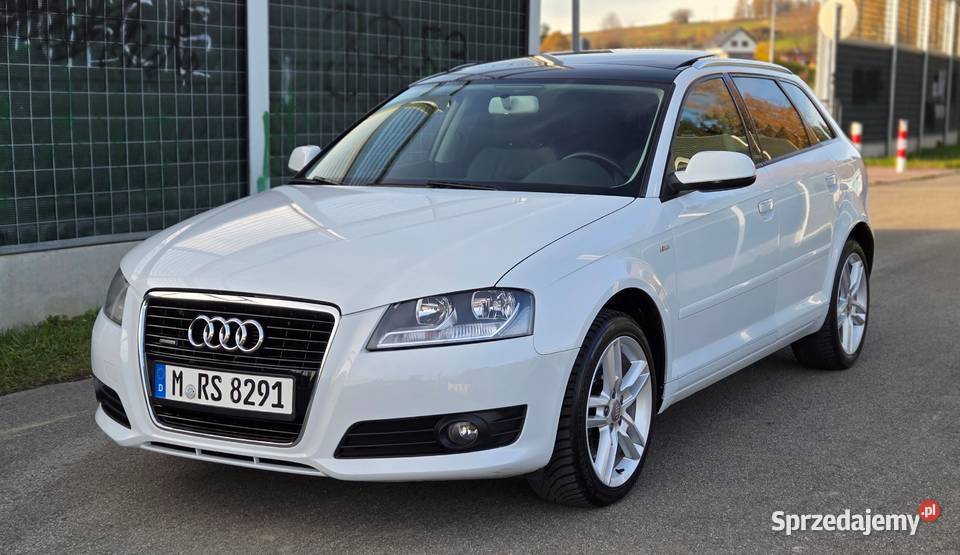 AUDI A3 8P 20TDI CR 170 2011r LIFT QUATTRO SLine radio sprzedam