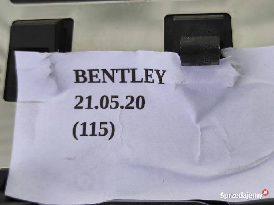 PODSTOPNICA PODKŁADKA BENTLEY CONTINENTAL GT II Wyposażenie wnętrza sprzedam