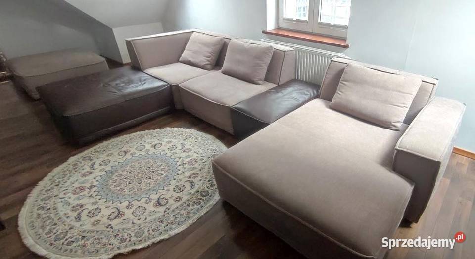 Modułowa sofa niemieckiej firmy INTERLIVINGSkóra Gdańsk