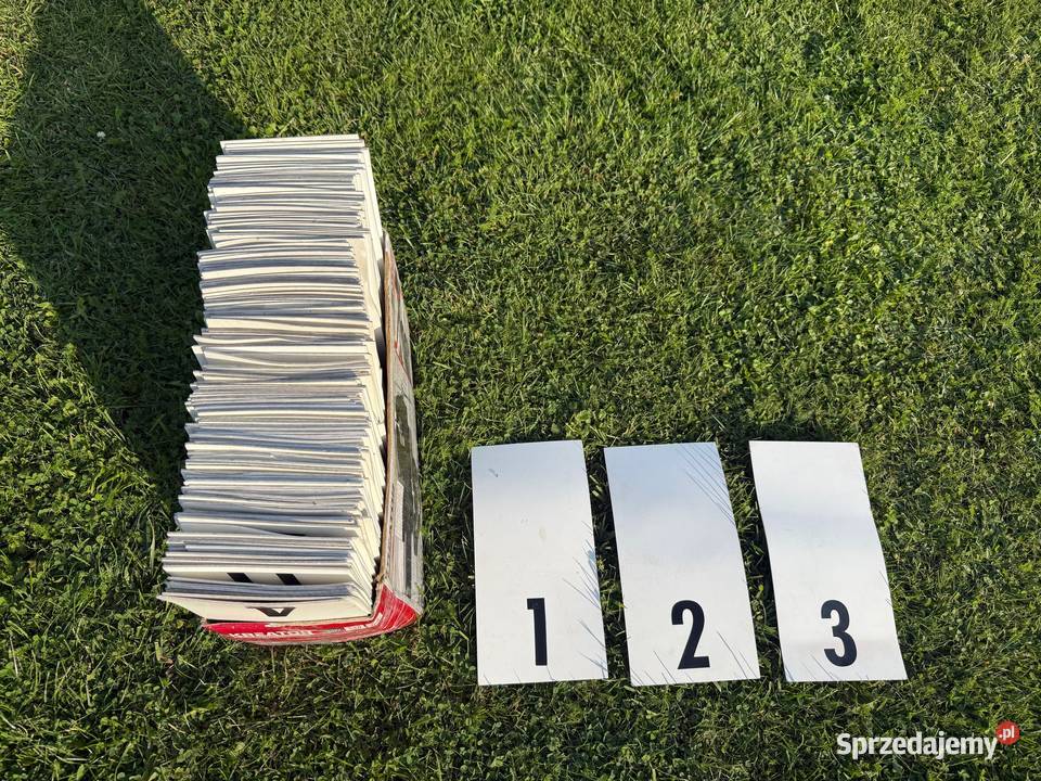TABLICZKI ZAWIESZKI Z NUMERAMI 1 DO 200 sprzedam