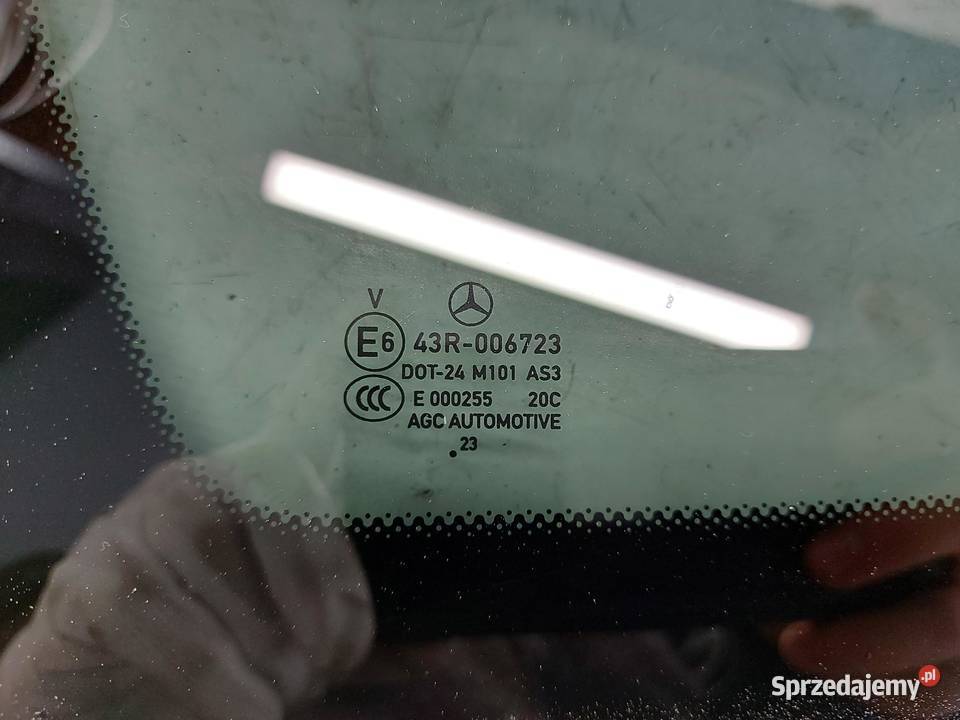 Mercedes W254 GLC 220d SZYBA KAROSERYJNA LEWY osobowe