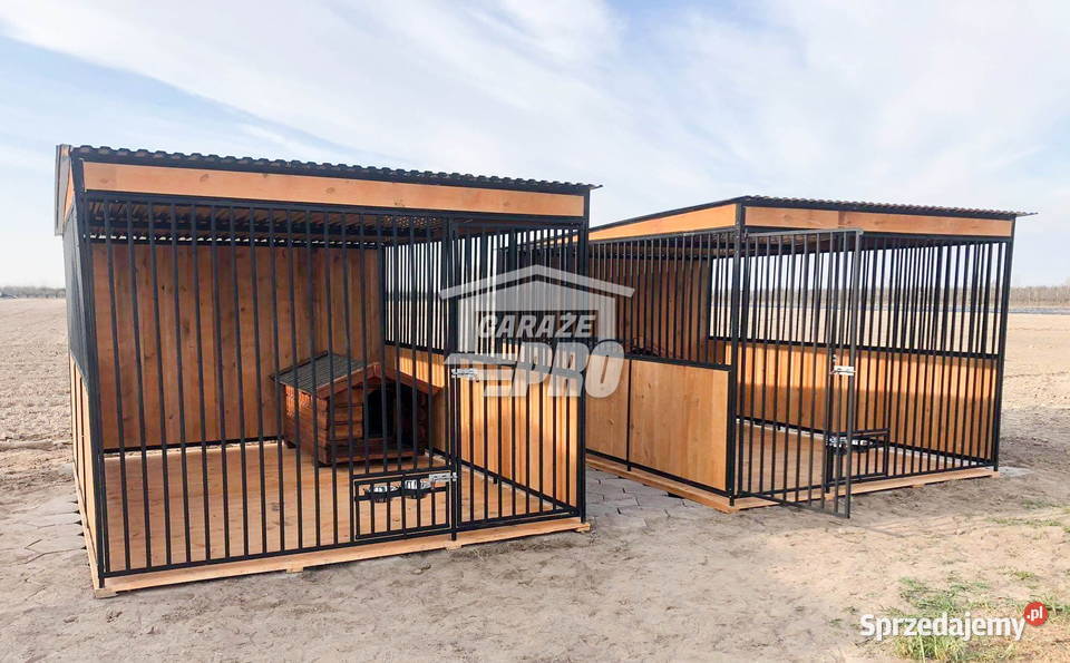 Kojec Psa 3x3m Klatka GP371 Dla psów Siedlce