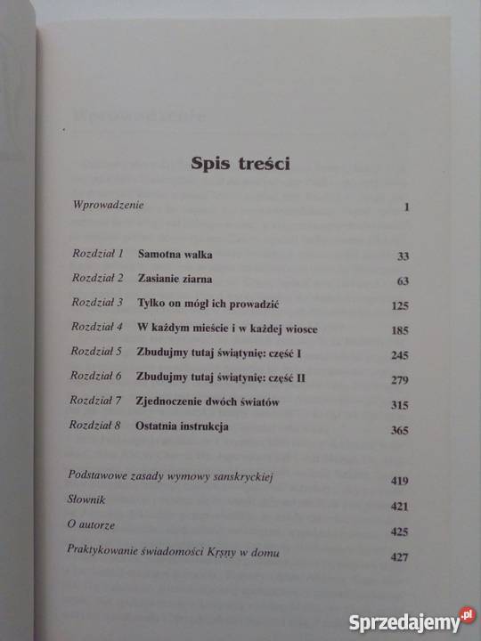 CZŁOWIEK MĘDRZEC PRABHUPADA fa religioznawstwo, nauki teologiczne zachodniopomorskie Szczecin