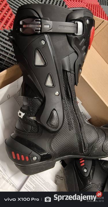 Nowe Sidi St Air 45 Buty motocyklowe łódzkie sprzedam
