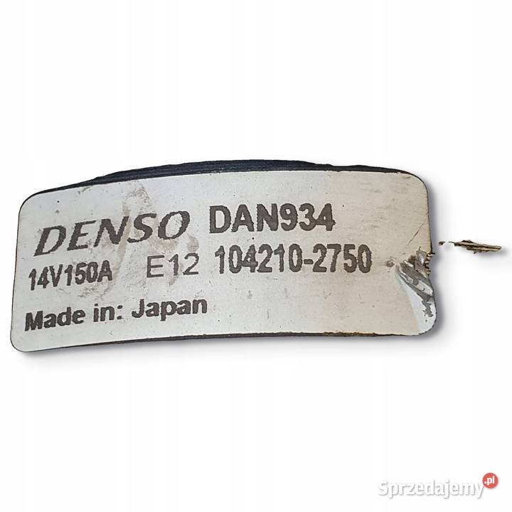 ALTERNATOR Ford C Focus MK2 18 16V 1042102750 osobowe lubelskie Chełm sprzedam