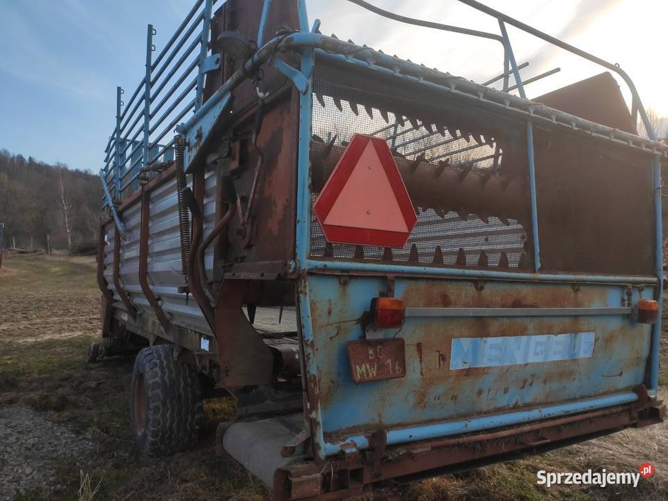 Przyczepa samozbierająca MENGELE LAW 350A z nieuszkodzony Przyczepy rolnicze sprzedam