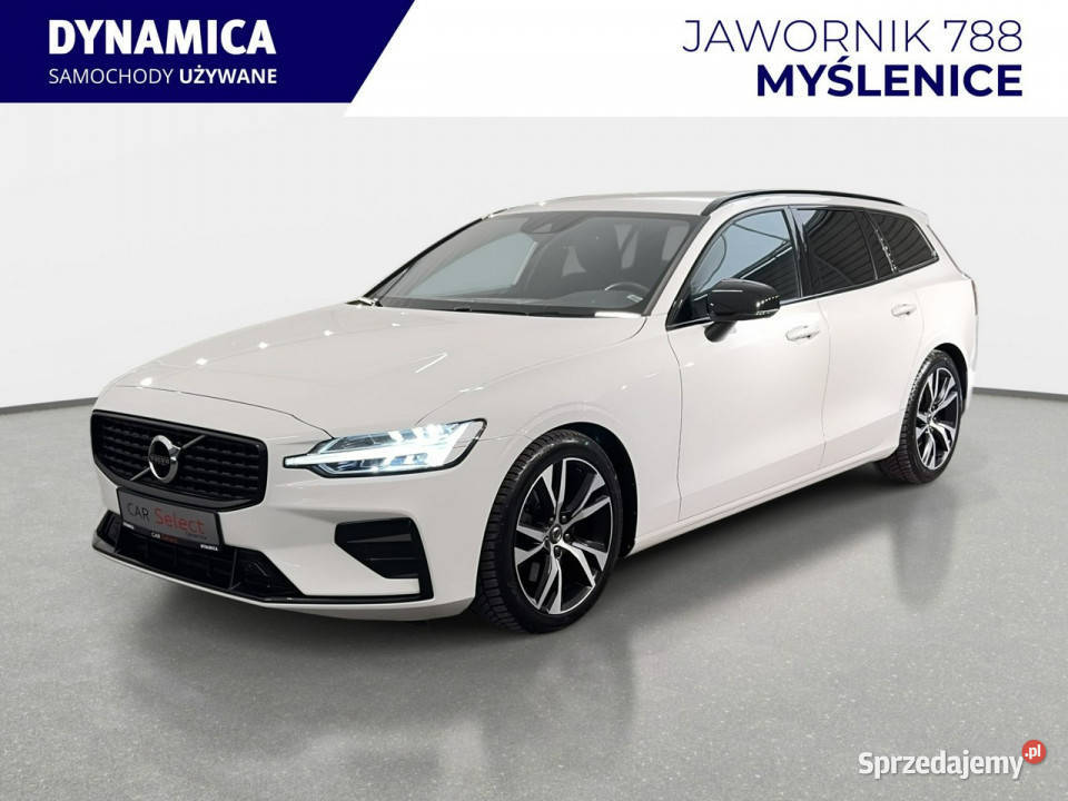 Volvo V60 VAT 23 RDesign 20 B4 197 automat 2021 małopolskie Myślenice sprzedam