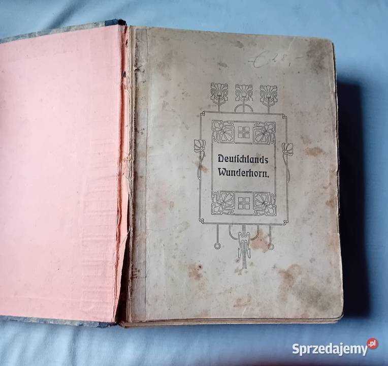 Gustav A Ritter Deutschlands Wunderhorn Około Koźminek