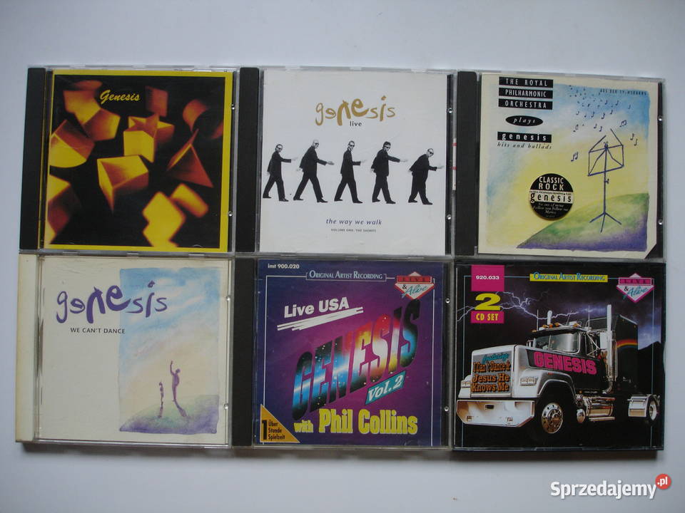 GENESIS płyty CD CD Płyty i kasety lubuskie Zielona Góra