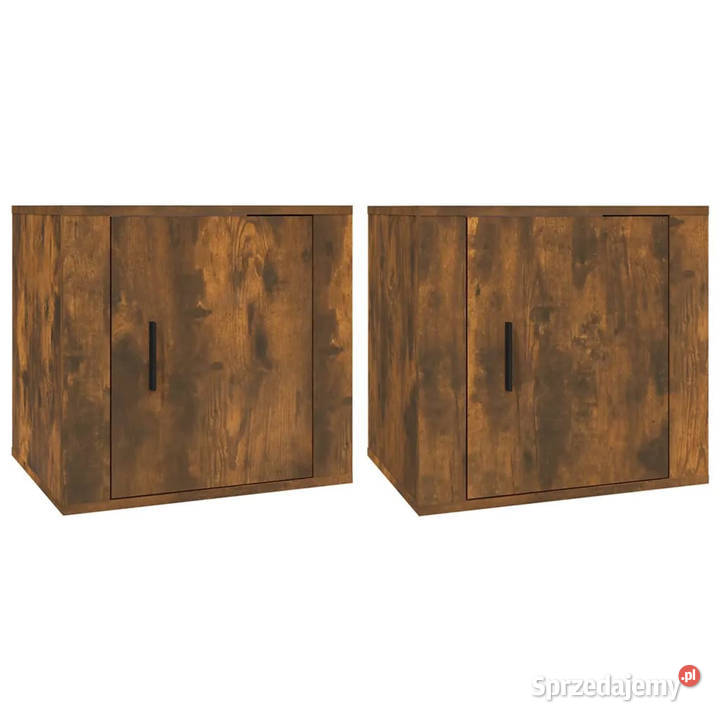 Szafki nocne 2 przydymiony dąb 50x39x47 WM816699 Warszawa