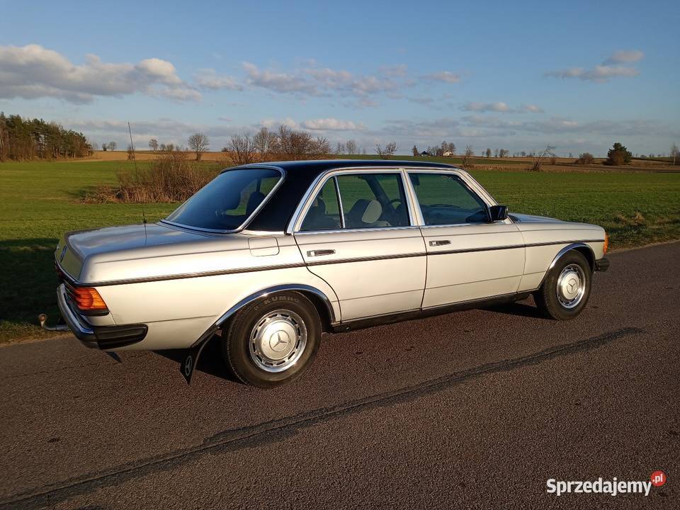 W 123 230E Automat 78r 240tk Zdrowy benzyna Hartowiec