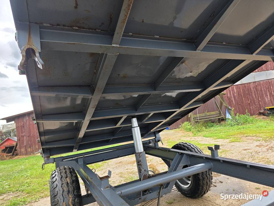 Przyczepa wywrotka 3 strony Rutki-Kossaki sprzedam