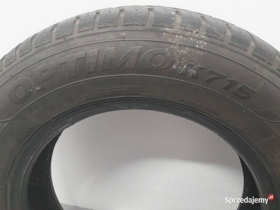 2 x opona hankook 165 80 R 15 optimo K715 80