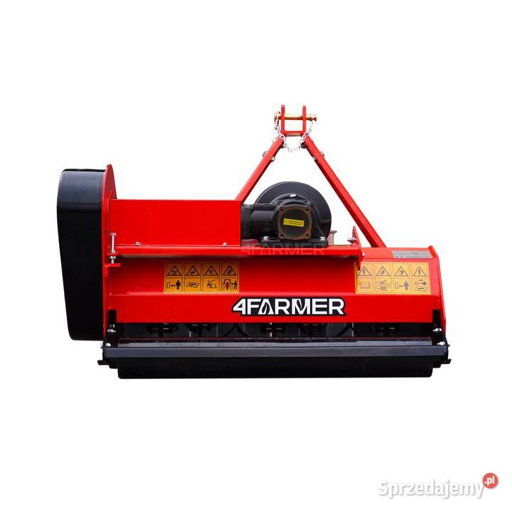Kosiarka bijakowa EF 85 4FARMER czerwona nieuszkodzony Tajęcina