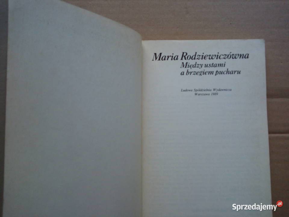 Między ustami a brzegiem pucharu Maria Rok produkcji 1989 Pozostałe Sokółka