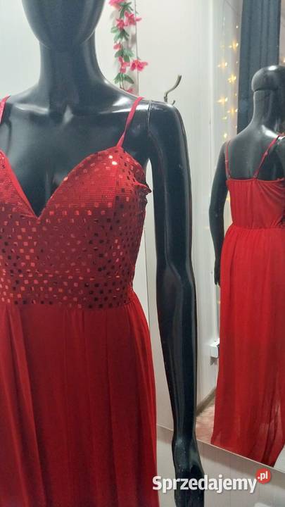 Sukienka czerwona ml Nasielsk