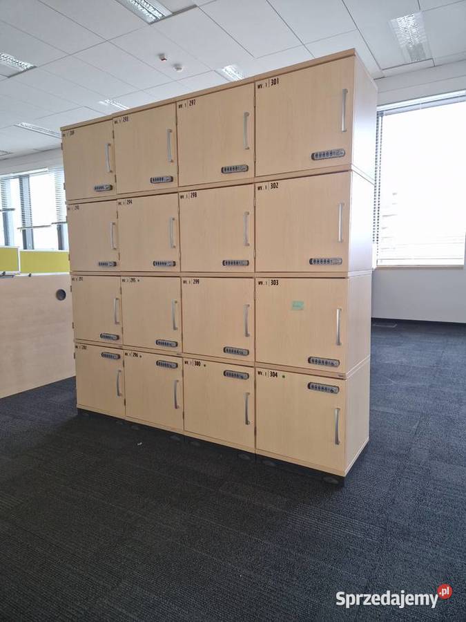 Kinnarps Loker Seria Storage e szafa skrytki Leszno