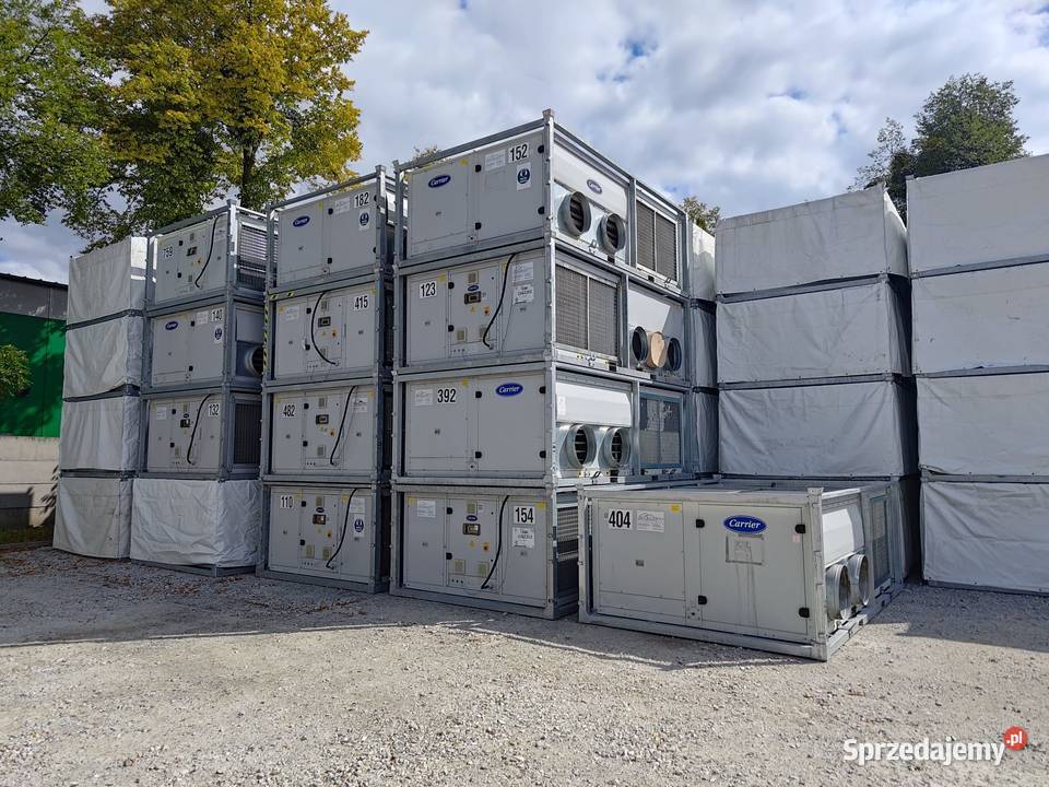 WYNAJEM KLIMATYZATOR CARRIER 50FC093 GNIEZNO usługi budowlane