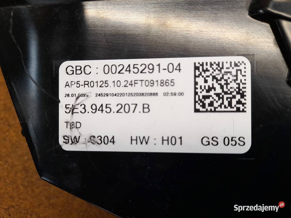 SKODA OCTAVIA 4 IV lampa lewa tylna tył Goleniów