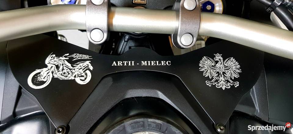 Forkshield NOT PLASTIC AfricaTwin Honda CRF Piątkowiec
