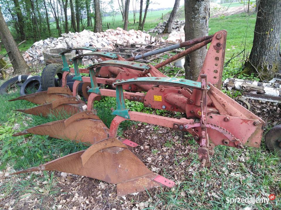 Pług kverneland 4 resor nieuszkodzony Cegielnia Psucka