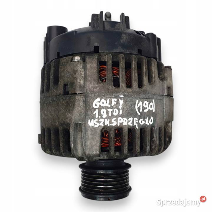 ALTERNATOR VW Golf V Passat B6 Seat Altea 19 TDI osobowe Chełm