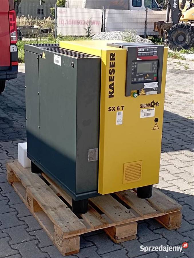 Sprężarka śrubowa kompresor KAESER SX6 T 4kW opolskie